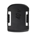 thumbnail image 3 of 5pcs Black Battery Holder Battery Bracket Stable Battery Wall Mount Shelf Abrasion-Resistant Battery Storage Rack High Strength Battery Holder Case for Makita 40V Battery, 3 of 9
