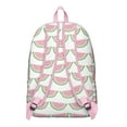 thumbnail image 4 of Fresh Watermelon Design School Backpack, Tropical Fruit Print with Cute Aesthetic Pattern, Great for Summer Picnic or Travel, 4 of 5