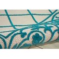 thumbnail image 6 of Nourison Aloha Indoor/Outdoor Aqua 3'6" x 5'6" Area Rug, (4x6), 6 of 7