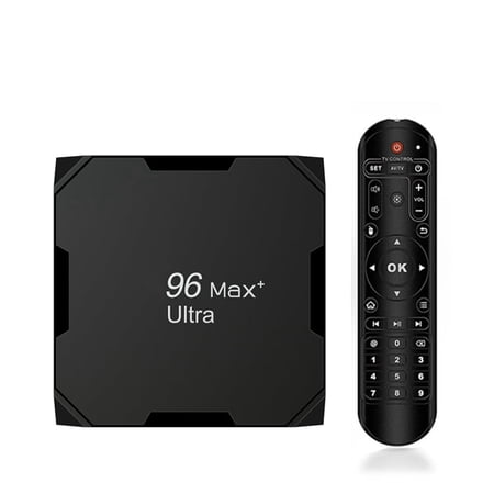 X96max Plus ultra Wireless Hdmi Display Adapter 4K Ultra HD Media Player WiFi 6 BT 5.0 64GB Streaming Video for iPhone iPad,Android Tiktok,YouTube Mirroring to TV HD Video Sync