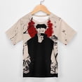 thumbnail image 6 of Boys Girls Jujutsu Anime Kaise T-Shirt Crewneck Short Sleeve Tee Shirt Tops for Kids Teens, 6 of 8