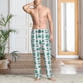 thumbnail image 5 of Mens Pajama Pants - Soft Sleep & Lounge Pants for Men, cartoon sea pebbles Cuteness Casual PJ Bottoms Pants with Pockets, 5 of 5