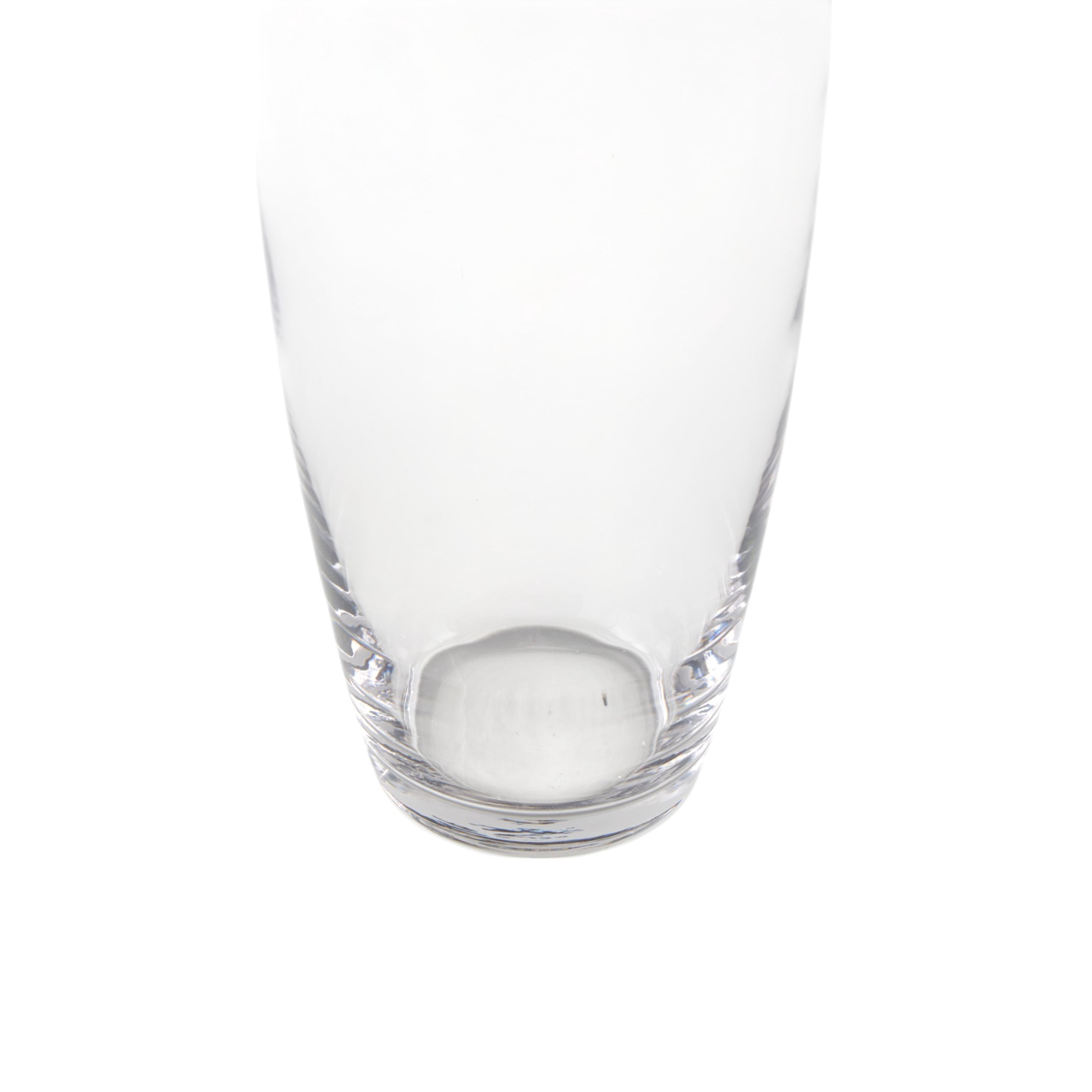 DecMode 19" Tall Slanted Glass Vase