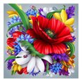 thumbnail image 3 of Cuadros Decorativos Juego completo de bordado de punto de cruz Kit de costura 11CT Pájaros en hilo de arte floral Ehuebsd Nuevos Originales, 3 of 9
