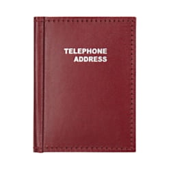 office depot vinyl small pocket telephone address book pocket telephone address book