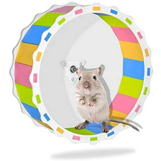 Hamster Wheel Toy Silent Exercise Diameter Cage Attachment Running Wheel for Hamster Entertainment Stay Healthy
