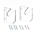 thumbnail image 1 of 1 Pairs Skateboard Wall Mount Acrylic Skate Board Wall Holder Display Rack Indoor Floating Skateboard Storage Holder, 1 of 5
