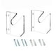 thumbnail image 1 of 1 Pairs Skateboard Wall Mount Acrylic Skate Board Wall Holder Display Rack Indoor Floating Skateboard Storage Holder, 1 of 5