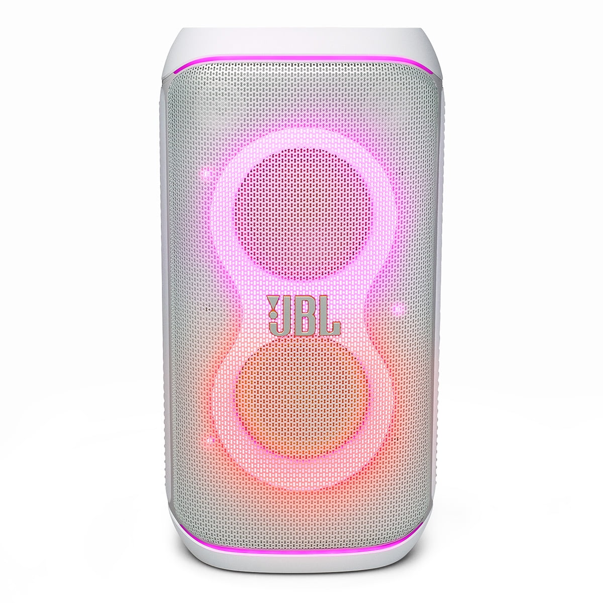 JBL PartyBox Club 120 Portable Party Speaker with gSport Cargo Sleeve (White)