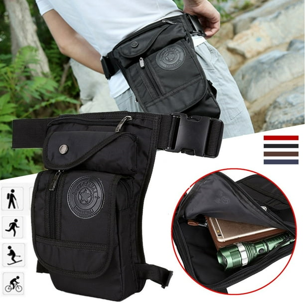 LDPT LDPT Motorcycle Drop Leg Bag Men Waterproof Nylon Tactical