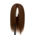 thumbnail image 3 of Xihbxyly Peluca Larga de Pelo Sintético Natural con Volumen, Red Interior Ajustable y Cómoda, Diseño Suave y Transpirable, Ideal para Uso Diario, Fiestas, Cosplay, Accesorio de Moda para Mujer, Vario, 3 of 7