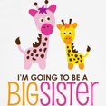 thumbnail image 3 of CafePress - Giraffe Going To Be A Big Sister T Shirt - Cute Toddler T-Shirt, 100% Cotton, 3 of 4