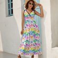 thumbnail image 6 of Roarsome Dinosaur Alphabet Sleeveless Dress summer dresses womens, 6 of 6