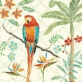 thumbnail image 2 of Brissonnet, Daphne 15x15 Gold Ornate Wood Framed with Double Matting Museum Art Print Titled - Tropical Paradise II, 2 of 4