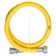 thumbnail image 1 of Accesorio para tuberías, manguera de gas combustible 304 Suministros de gas licuado Manguera de gas para secadora Logre más, 1 of 8