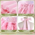 thumbnail image 4 of Drtj Tutu Dress for Girls Birthday Dress Princess Sparkly Sequin Tulle Toddler Fairy for Fancy Party Outfit,sized 10T,color Pink, 4 of 6