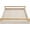 Ivory, variant on Ivory Shagreen Leather Serving Tray with Gold Handles  Wooden Ottoman Tray for Coffee Table, Kitchen, Dining, and Home Decor