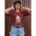 thumbnail image 2 of Kit-Tea T-Shirt Women -Smartprints Designs, Female Medium, 2 of 4