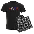 thumbnail image 6 of CafePress - Get Out The Vote Men's Dark Pajamas - Men's Dark Loose Fit Cotton Pajama Set, 6 of 7