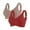 Red-01, variant on SPZTSX 2PCS Seamless Sports Bras for Women Push Up Minimizer Wireless Full Support Everyday Bra Comfortable Supportive