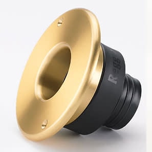 

Reggio Registers 5R-B 5 Open Grille High Velocity Outlet - Brass