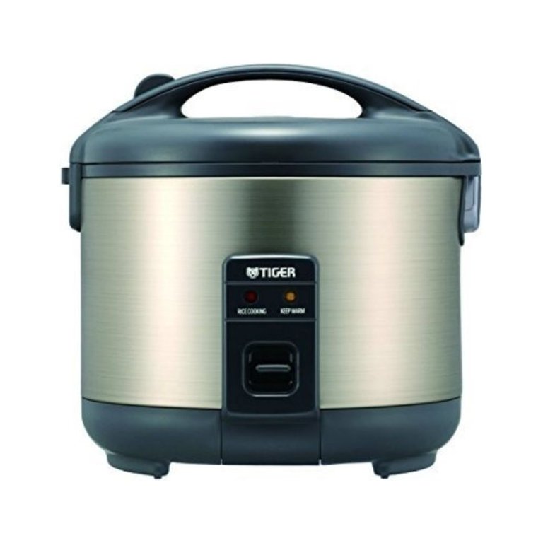 Tiger JNP-S15U Stainless Steel 8-Cup Conventional Rice