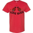 thumbnail image 3 of Inktastic Love Bugs Red Ladybugs Valentine's Day T-Shirt, 3 of 5