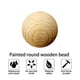 thumbnail image 5 of Bola Redonda De Madera Bolas De Madera Dura Redondas Naturales Sin Terminar Para Manualidades Y Proyectos De Bricolaje 50 Pcs Moyic HA022595-00, 5 of 7