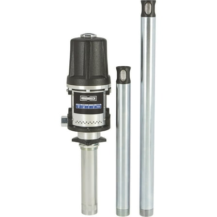 Roughneck Heavy-Duty Air-Operated Oil Pump, 11.9 GPM, 3:1 Oil Pump, Up to 130 SAE Oil