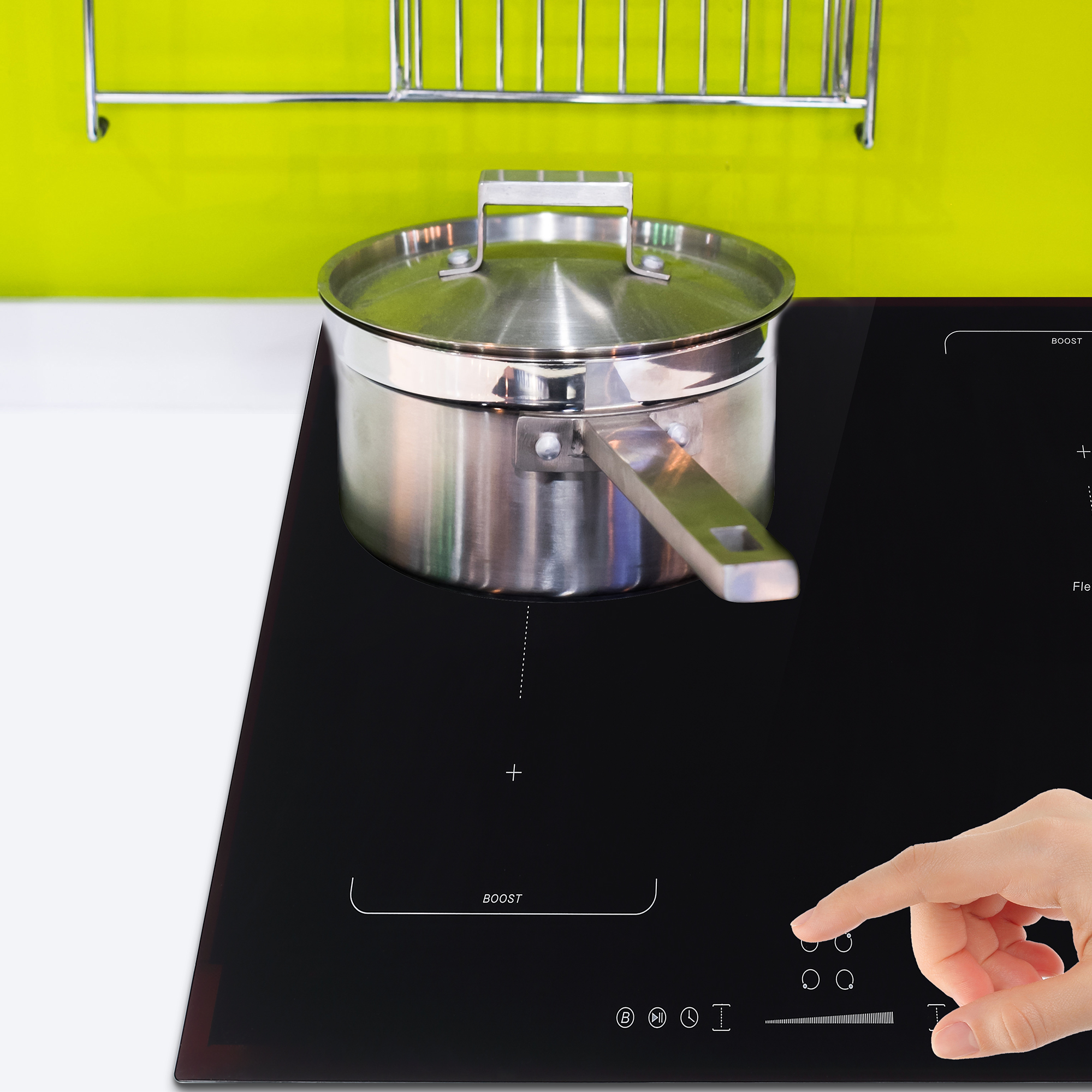 Empava 30 Inch Electric Stove Induction Cooktop with 6 Booster Burners