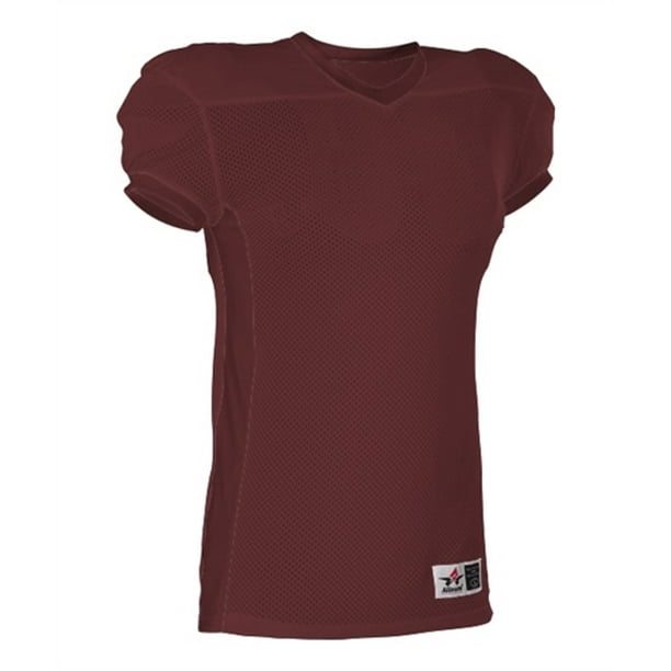 Alleson Athletic - Youth Football Jersey - Color - Maroon - Size - L ...