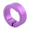 thumbnail image 1 of Anillo de bloqueo para puños de bicicleta, anillo de bloqueo de metal para manillar, pieza de repuesto para bicicleta Púrpura, 1 of 9