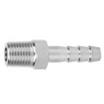 thumbnail image 4 of Khall 2PCS 1/4in Stainless Steel BSPT Male Thread Connector + Barb Joint Quick Coupling Connector Pipe Fitting,BSPT Male Connector,Pipe Connector, 4 of 8