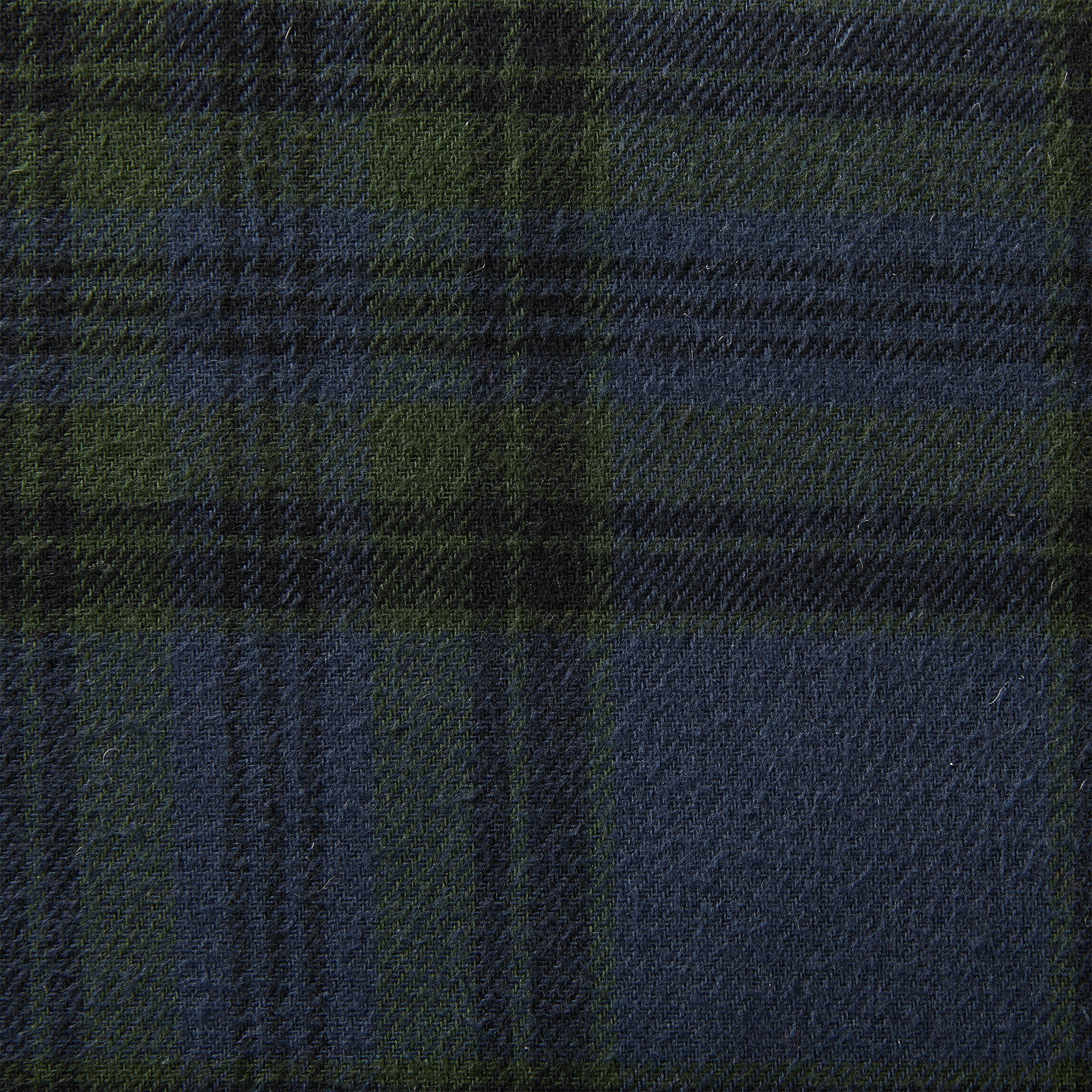 My Texas House 18" x 18" Angie Blue Plaid Decorative Pillow