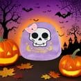 thumbnail image 4 of Cute Halloween Crossbody Bag with Ghost & Skull Designs - Adjustable Strap for Trick-or-Treating & Parties, 4 of 6