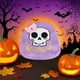 thumbnail image 4 of Bolso Bandolera de Halloween, Bolso Decorativo para Dulces de Halloween con Lindos Personajes de Dibujos Animados, 4 of 6