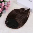 thumbnail image 3 of ELAYARD Fashion Synthetic Wigs One Piece Clip in Front Hair Fringe Hair Extensions for Women Girls(8#), 3 of 7