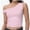 Pink, variant on Womens Off The Shoulder Tops Sleeveless Shirts Going Out Crop Tank Tops Slim Fitted Summer Outfits