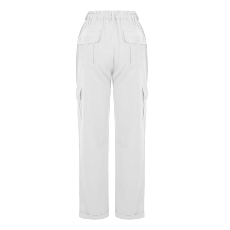 slim fit dress slacks Men's Regular Fit Wool Feel Flat Front Dress Pants in White