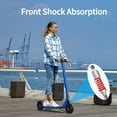 thumbnail image 2 of COBIZI Electric Scooter for Adult & Teen,Top 15.5 Mph & 10-15 Long Miles Range, 250W Motor Foldable Kick Scooters with LED Display and Braking System,Dark Blue, 2 of 7
