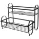 thumbnail image 2 of Black Iron Spice Rack for Kitchen Storage with Large Capacity and Stable Base, 2 of 4