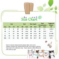 thumbnail image 3 of CSChome Robe pour Chien Douce Confortable Respirante Ourlet Superposé Nœud Papillon Usage Quotidien Chiot, 3 of 7