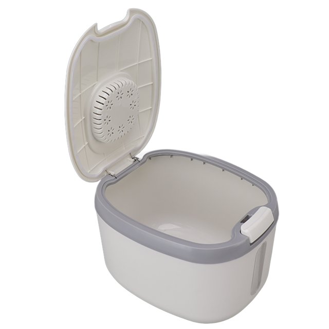 Cereal Rice Food Storage Container, Airtight Rice Container Plastic Food Storage Container Bin With Clear Window For Grains Sugar Flour, Rice Dispenser Bin Pet Food Storage Box