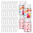 thumbnail image 1 of WORGEOUS 20 piezas Botellas vacías Botellas de plástico recargables Botellas pequeñas Botellas portátiles con tapa para viajes (30 ml), 1 of 9