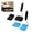 Blue+Black, variant on Adjustable Spatula, Adaptula Silicone Egg Flipper and Turner, Professional Heat Resistant Angled Spatula for Cooking, Thin Flexible Adaptchula Spatula for Flipping Eggs and Pancakes