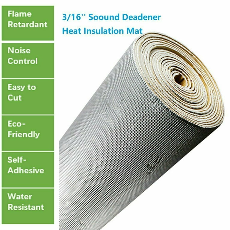 Automotive Heat Shield Sound Deadening Insulation Mat Sold by the