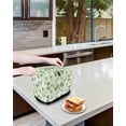 thumbnail image 4 of Fsddascl Pastoral Leaves Toaster Cover 2 Slice, Small Kitchen Appliance Covers, Spring Retro Botanical Garden Plant Toaster Oven Cover with Loop, Bread Machine Cover Polyester Dust Cover Protection, 4 of 5