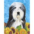 thumbnail image 1 of Carolines Treasures SS4130CHF 28 x 40 In. Bearded Collie Flag Canvas- House Size, 1 of 4