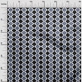 thumbnail image 2 of oneOone Viscose Chiffon Dusty Blue Fabric Argyle Check Sewing Craft Projects Fabric Prints By Yard 42 Inch Wide, 2 of 4