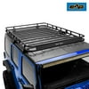 EAG Roof Rack Carbo Basket with Wind Deflector - fits 07-18 Jeep Wrangler JK 4 Door